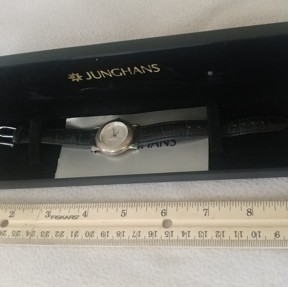 Vintage rare junghans Indian coin silver watch - Picture 1 of 8